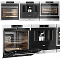 AEG Built In Kitchen Appliances With Oven And Coffee Machine For Modern Home