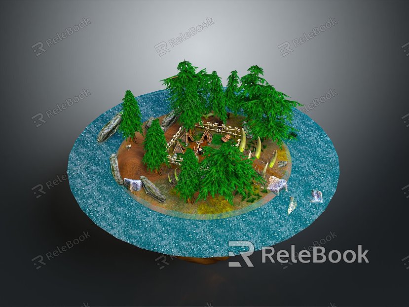 Game Environment Game Scene Fairy Tale Scene Fairy Tale Magic Scene Magic Item Fantasy Scene model