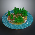 Game Environment Game Scene Fairy Tale Scene Fairy Tale Magic Scene Magic Item Fantasy Scene 3d model