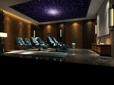 AV Room 3d model