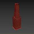 Modern Commercial Building High-rise Building Commercial Building Skyscraper Urban Building Office Building 3d model
