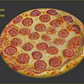 Delicious Round Pizza With Fresh Tomato Toppings Melted Cheese And Golden Crust