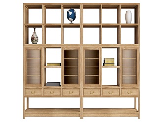 New Chinese Antique Rack 3d model