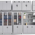 File Cabinet Storage Cabinet Iron Cabinet Office Cabinet 3d model