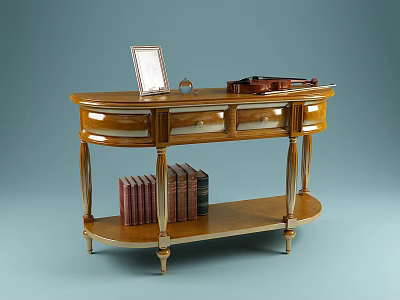 American Side Cabinet Old Shanghai Cabinet 3d model