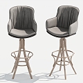 Bar Chair High Stool Bar Stool 3d model