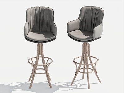 Bar Chair High Stool Bar Stool 3d model