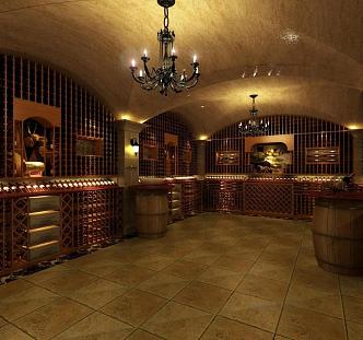 Wine Cellar 3d model