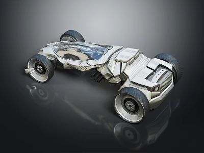 Modern Car Future Car Science Fiction Car 3d model
