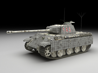 Modern Tanks model