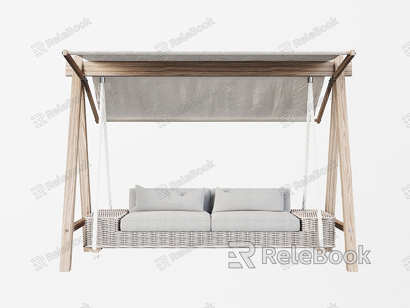 Modern Swing Chair Outdoor Swing Chair Courtyard Swing Chair Outdoor Square Park Swing Chair Rocking Chair model