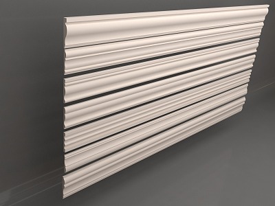 Skirting line gypsum line component line decoration 3d model