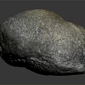 Natural Wood Stone With Rough Surface And Gray Brown Natural Texture