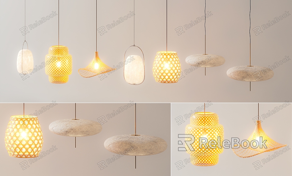 Modern hanging decorative lamp art lamp model