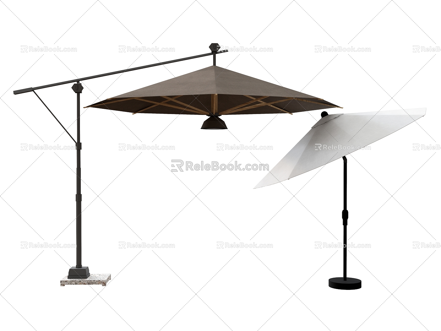 Sunshade Sun Umbrella Outdoor Umbrella 3d model