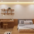 Modern Living And Dining Room Interior With Wooden Dining Table Sofa Rug And Plants