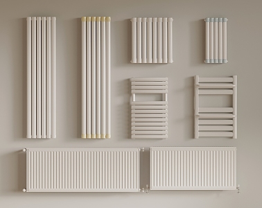 Modern Radiators 3d model