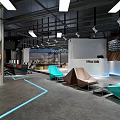 Modern Mobile Phone Store Dixintong Mobile Phone Store 3d model