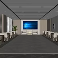 Reception Room 3d model