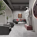 Modern Hair And Beauty Salon Interior Design With Stylish Mirrors Chairs And Pendant Lights