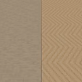 Light Colored Wooden Flooring With Straight Planks And Herringbone Pattern Design Layout