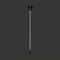 Diverse Outdoor Street Lights With Modern Designs And Various Heights