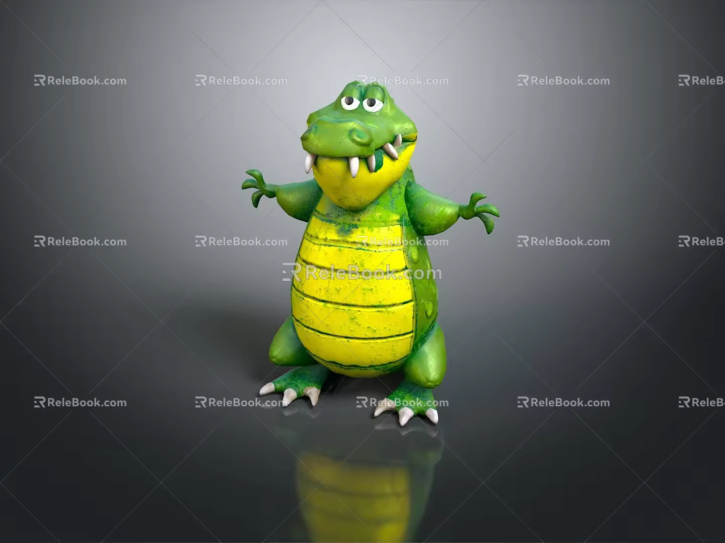 Crocodile Alligator Nile Crocodile carnivore reptile cold-blooded animal reptile reptile 3d model