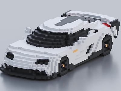 Pixel Car Modern Toy Car model