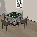 Mahjong Table 3d model