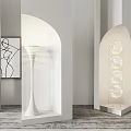 Modern floor lamp 3d model