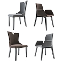 Modern single chair 3d model