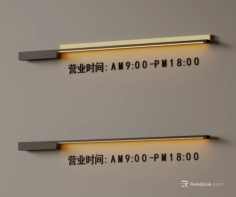 Modern Contemporary Wall Mounted Metal Wall Lamp With Sleek Black Gold Design 3d model 