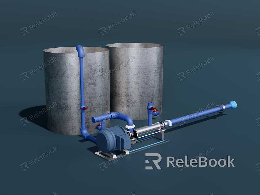 Water pump Centrifugal pump Lift pump Simple water pump model