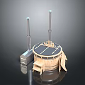 Sci-fi Items Sci-fi Components High-tech Components Sci-fi Equipment Sci-fi Scene Sci-fi Environment Game Scene 3d model