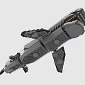 Lego shark sea 3d model
