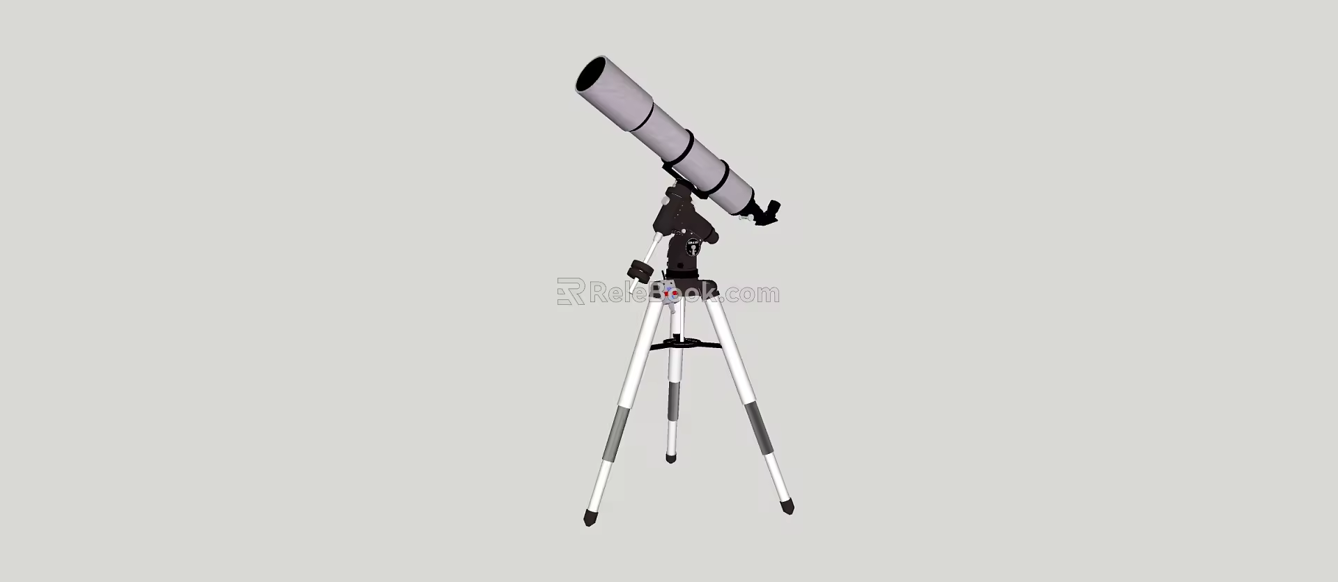 Modern Telescope 3d model