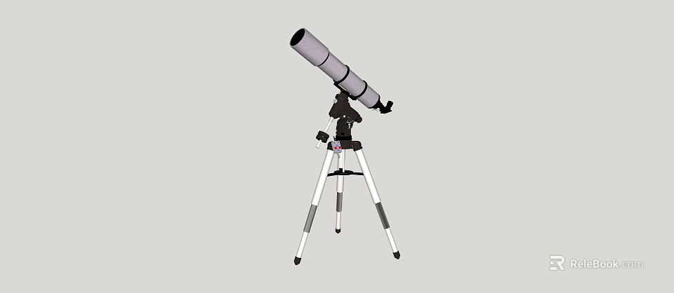 Professional Commercial Equipment Telescope Featuring Stable Tripod And Durable Design 3d model 
