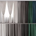 Curtains 3d model