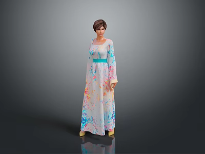 Woman Female Beauty Female Youth Girl Female Character Girl Realistic Woman 3d model