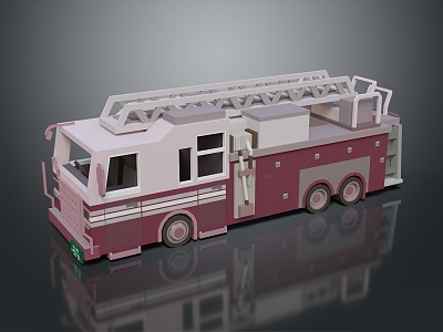 Modern toy car fire truck fire truck ambulance special vehicle model