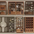 Various Designs Of Wooden Curio Cabinet With Storage Compartments For Home Decor Living Room
