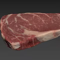 Fresh Premium Marbled Beef Steak With Rich Meat Texture And White Fat