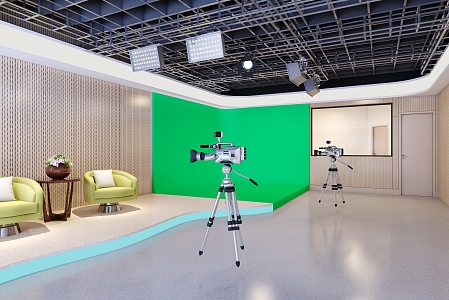 Modern Studio 3d model