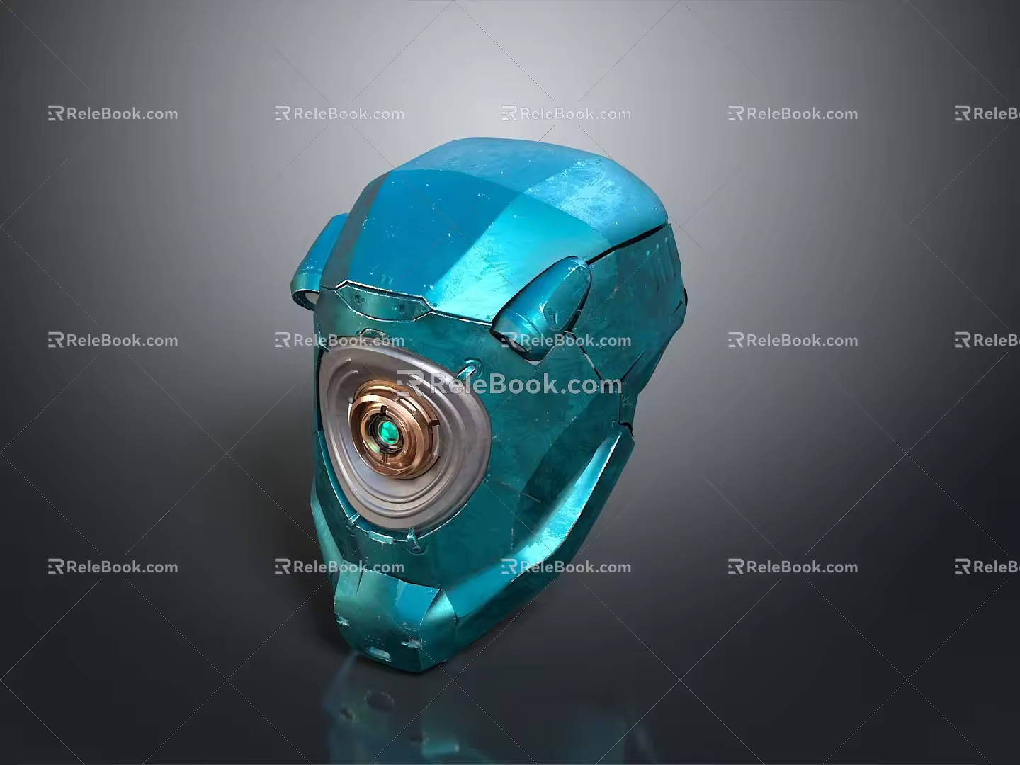Sci-Fi Helmet Alien Helmet High Tech Helmet Game Helmet Helmet Helmet 3d model