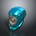Sci-Fi Helmet Alien Helmet High Tech Helmet Game Helmet Helmet Helmet 3d model
