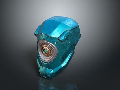 Sci-Fi Helmet Alien Helmet High Tech Helmet Game Helmet 3d model