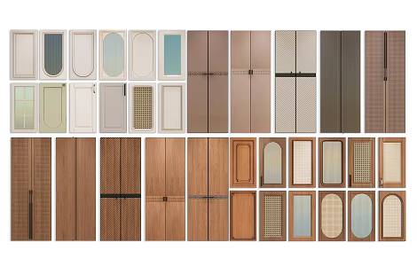 Antique Wardrobe Door Panel Rattan Door Panel Cabinet Door French Cabinet Door Cabinet Door Panel Silent Style Wardrobe Door Panel Antique Wardrobe Door Panel 3d model
