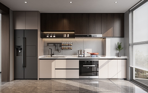 Advanced kitchen Modern kitchen 3d model