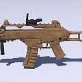 Rifle G36C Assault Rifle Gun Automatic Rifle 3d model