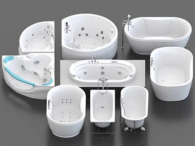 Bathtub Jacuzzi Bathtub Bath Faucet Shower Sprinkles Sanitary Ware Tub model